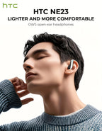 Auriculares Bluetooth | Auriculares inalámbricos de traducción con IA HTC NE23, compatibles con traducción en tiempo real entre 135 idiomas, con