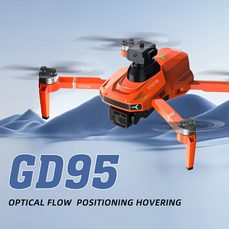 [ GD95 Dron Aéreo Profesional ] Diseño Plegable, Batería Dual de Larga Duración, Doble Cámara para Grabación, Mantenimiento de Altura y Giro de 360°, Ideal como Regalo de Navidad/Halloween o Cumpleaños para Novio