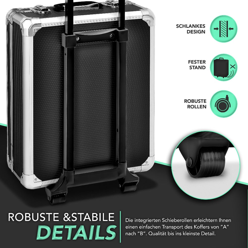 TRESKO® Juego de Herramientas Completo de 1400 piezas | Gabinete de Herramientas Lleno | Caja de Herramientas XXL | Bolsa de Herramientas con Herramientas | Carro de Herramientas | Acero al Cromo-Vanadio