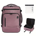 Mochila de Viaje de 30L para Debajo del Asiento con Compartimento para Laptop, Ideal para Avión y Uso Diario | Correas Acolchadas y Sistema de Organización, Equipaje de Mano Unisex, Regalo de Navidad