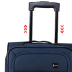 Maleta de viaje de tela de 3 piezas con asa telescópica, ligera y con ruedas, ideal para viajes, mudanzas y acampadas. Equipaje familiar combinado, 20"/26"/30"