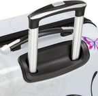 Monzana® Completo Set de 3 Maletas de Viaje Butterfly 42L 66L 98L Valijas Equipaje Mango Telescópico 4 Ruedas 360°