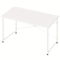 1pc Escritorio Moderno Grande Multifuncional Compatible para Oficina y Computadora - Banco de Trabajo con Estructura de Metal Resistente y Superficie Amplia, Mesa de Escritorio para Oficina, Estudio, Dormitorio - Modelo Variable SKU