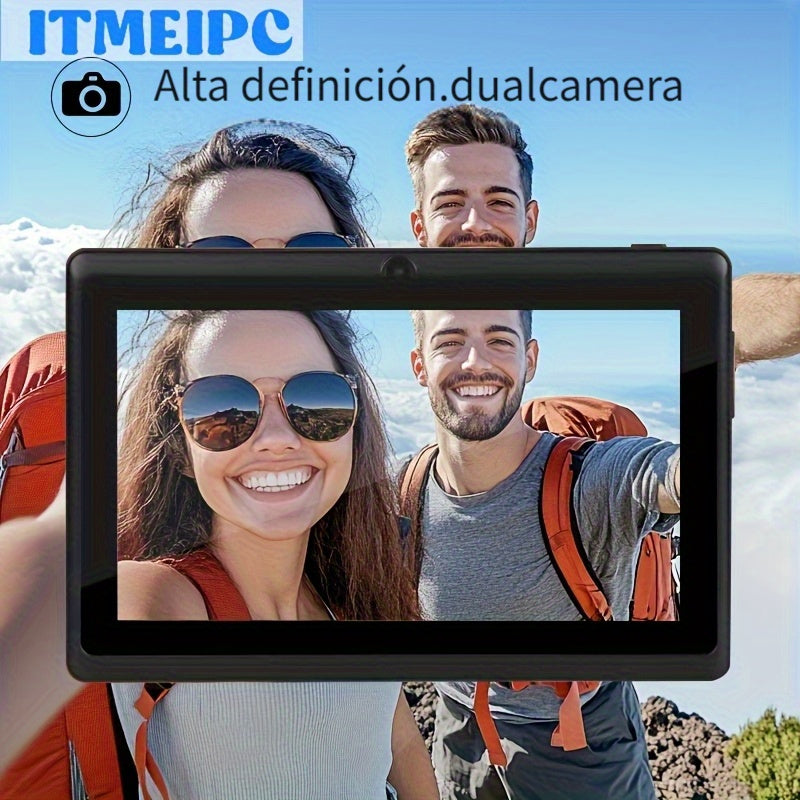 Cámara de seguridad | ITMEIPC Tablet Android de 7 pulgadas con Wifi 6, 4GB RAM + 32GB ROM, Pantalla IPS HD, Tablet de Entretenimiento Portátil