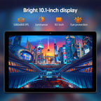 Tablet | Tablet Android 15 de 10 pulgadas, 12 (3+9) GB de RAM, 64 GB de ROM, Procesador Quad Core, Cámara de 2.0MP+8.0MP, 6000mAh, Múltiples