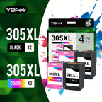 Cartucho de tinta | Cartuchos de tinta 305XL 305 XL Compatibles con HP, para HP Deskjet 2700 2710 2720 Deskjet Plus 4110 4120 Envy 6010 6020 6032