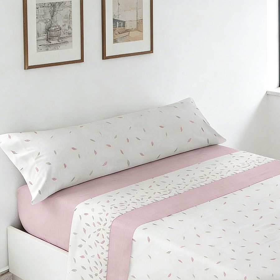 Juego de ropa de cama (Sábana ajustable, Cubrecama, Funda de almohada) | Juego de sábanas estampadas de 3 piezas | Primavera/Verano | Múltiples estilos | Tejido suave | 180cm - Múltiples tamaños disponibles