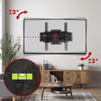 Soporte de TV Universal de 26-70 Pulgadas Maclean MC-781 Negro Hasta 45Kg