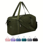 Nueva bolsa de equipaje plegable debajo del asiento 2026 18X14X8 para aerolíneas | Ligera, transportable y con bolsillo húmedo, duradera y portátil - Artículos esenciales de viaje para mujeres/hombres