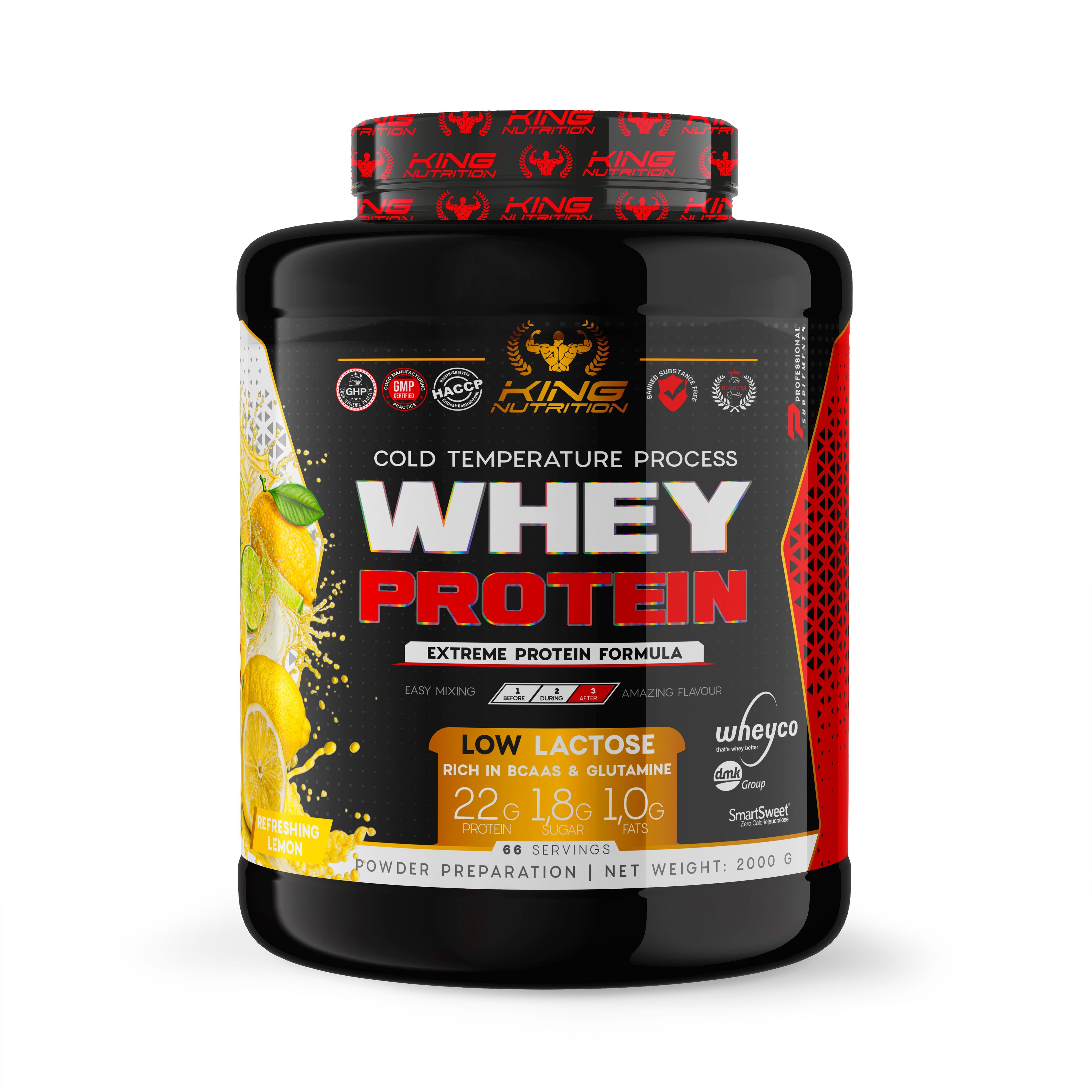 King Nutrition Whey 2kg Proteína de suero
