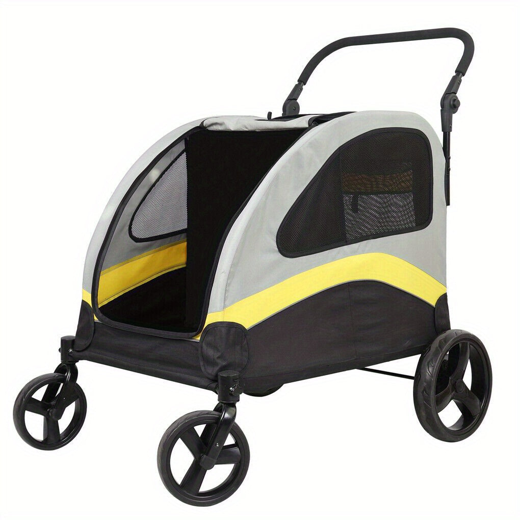 Cochecito plegable para perros para paseos y viajes con mascotas