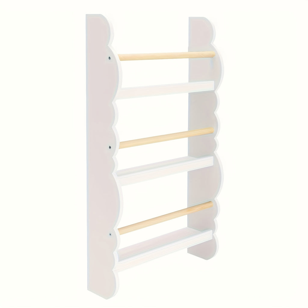 Librerías y estanterías | 1pc Estante Organizador de Libros con Estanterías para Almacenar Libros, Pino E1 MDF, Sala de Juegos o Sala de