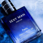 Set de 2 Fragancias Refrescantes para Hombre, Aroma Amaderado Duradero, Ideal para Salidas Románticas y Uso Diario