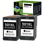 Paquete de cartuchos de impresora 301XL reemplazo para los cartuchos de la impresora HP 301 para HP301 XL 301XL para HP Envy 4500 5530 5534 4504 DeskJet 2540 1510 2544 2549 OfficeJet 4630 4632 2620 2622 (, color)