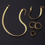 ARTPAGE, Juego de joyería de plata 925 para mujer, collar + pulsera + aretes + anillo/ Juego de 4 piezas. Peso total del producto (93.31 g), glamuroso y elegante, el regalo perfecto para mujer, ideal para el Día de San Valentín, viene con una exquisita ca