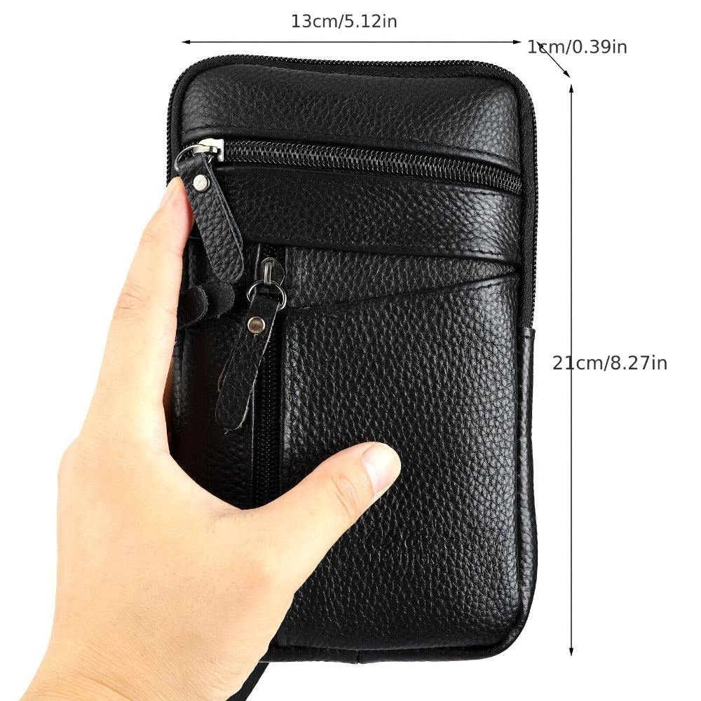 Bolso de cintura Bolso de teléfono Bolso de hombro Bolso de cintura Bolso bandolera Hombre