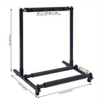 Juego de 3 soportes univer negros para guitarra, aptos para múltiples instrumentos