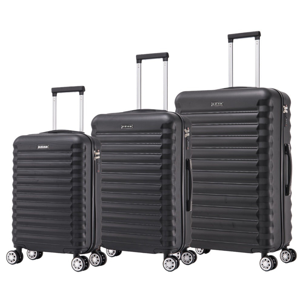 Conjunto de Maletas de Viaje Elegantes: Carcasa Ligera, Cerradura Numérica, 4 Ruedas Giratorias 360, Asa Telescpica de Aluminio Aleado Juego de Maletas Maleta ( 6999 M001 8008 6020 )