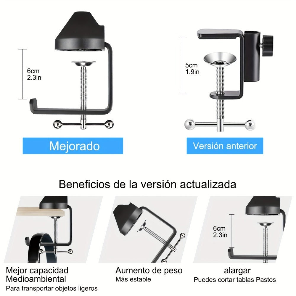 Brazo de Micrófono - Compatible con Brazo de Micrófono QuadCast S Rode AM8 Razer Seiren Mini/V3 Mini Soporte de Brazo Universal Compatible con Soportes de Micrófono de 3/8 y 5/8