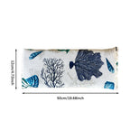 Bolsas térmicas de semillas para microondas, tamaño 50×12 cm, bolsas multifuncionales de terapia fría y calor, aptas para calentar en microondas y enfriar en nevera.