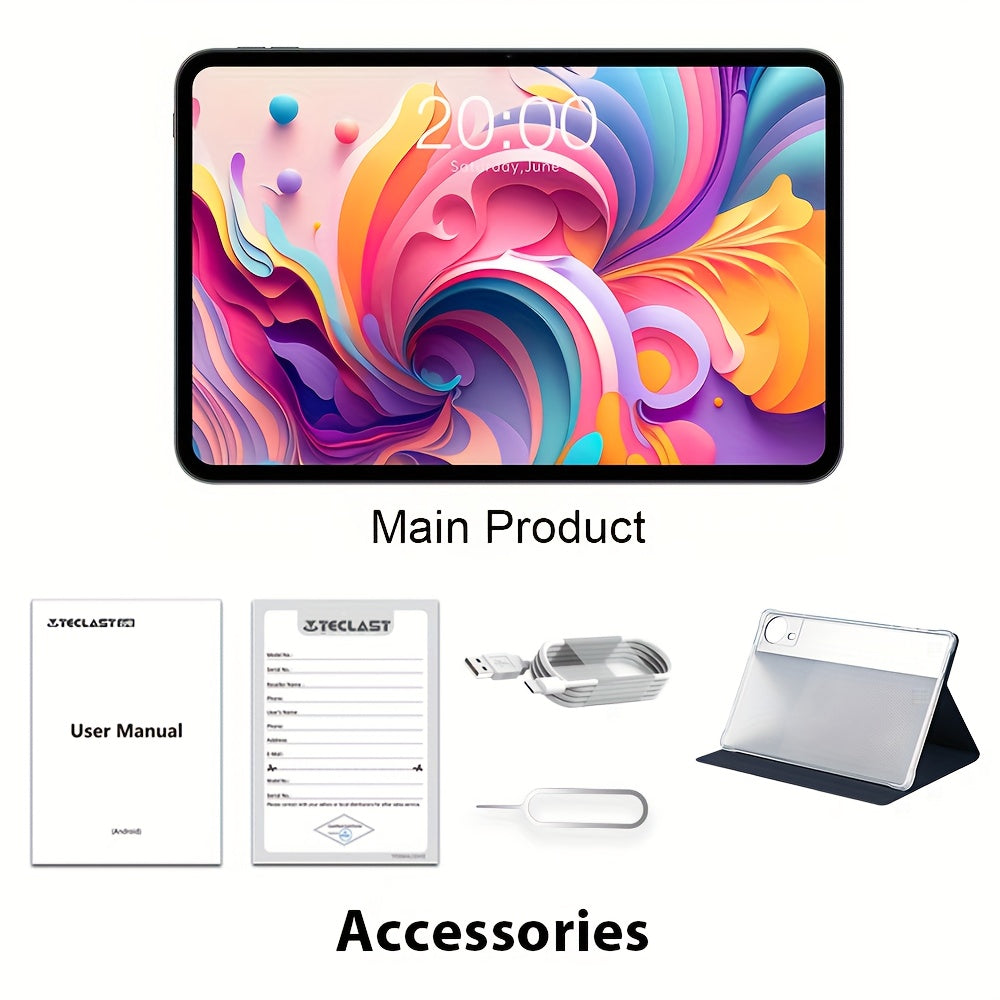 Tabletas Android | TECLAST T65 Tablet 13.4" Inch, Top Gaming 120Hz Tablet Unisoc T7280 Octa-Core 2.2GHz CPU, Android 16 Max 20GB(6+14/8+12) RAM