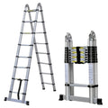 Escalera plegable para limpieza, almacenaje y bricolaje | Acero Inoxidable y Plegable