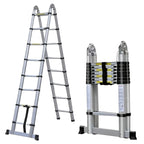 Escalera plegable para limpieza, almacenaje y bricolaje | Acero Inoxidable y Plegable