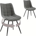 2 sillas de comedor, silla giratoria, silla de cocina, silla de sala de estar, sillón con respaldo, asiento de terciopelo, para cocina, sala de estar, sala de estar