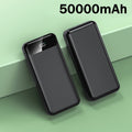 Batería externa | Batería portátil de gran capacidad 50000mAh con carga rápida PD22.5W, doble puerto USB de salida/pantalla LED de energía