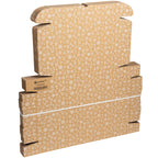 Caja Cartón Envío Navidad, Caja Cartón Navidad Automontable de Cartón Kraft, Caja Regalo - Packer PRO