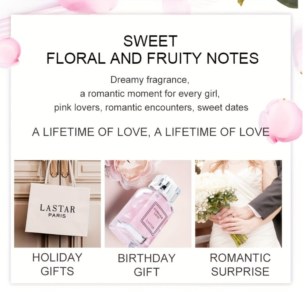 Perfume de Feromonas Avanzado Loving Lifetime Lady, Fragancia en Spray, Colonia, Fragancia Única, Emitiendo un Sabor Romántico, Almizcle en Crema, Un Must para Citas, Compras, Viajes, Adecuado para el Cumpleaños de Damas y el Día de la Madre, Regalo de Sa