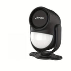 Alarma con detector de movimiento infrarrojo PIR CPVAN y control remoto, sensor de movimiento antirrobo para el hogar de 120 decibelios altos