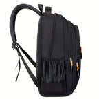 Mochila de Viaje de Gran Capacidad para Hombres - Nylon Duradero, Correas Ajustables, Bolso de Negocios y Escuela con Múltiples Compartimentos, , Mochila para Viajar