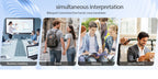 Peiko Dispositivo de Traducción de 150 Idiomas, Traductor de Voz en Tiempo Real Bidireccional con IA, Gadget Tecnológico Mini, Traducción sin Conexión, Ideal para Aprendizaje, Viajes y Comunicación Empresarial