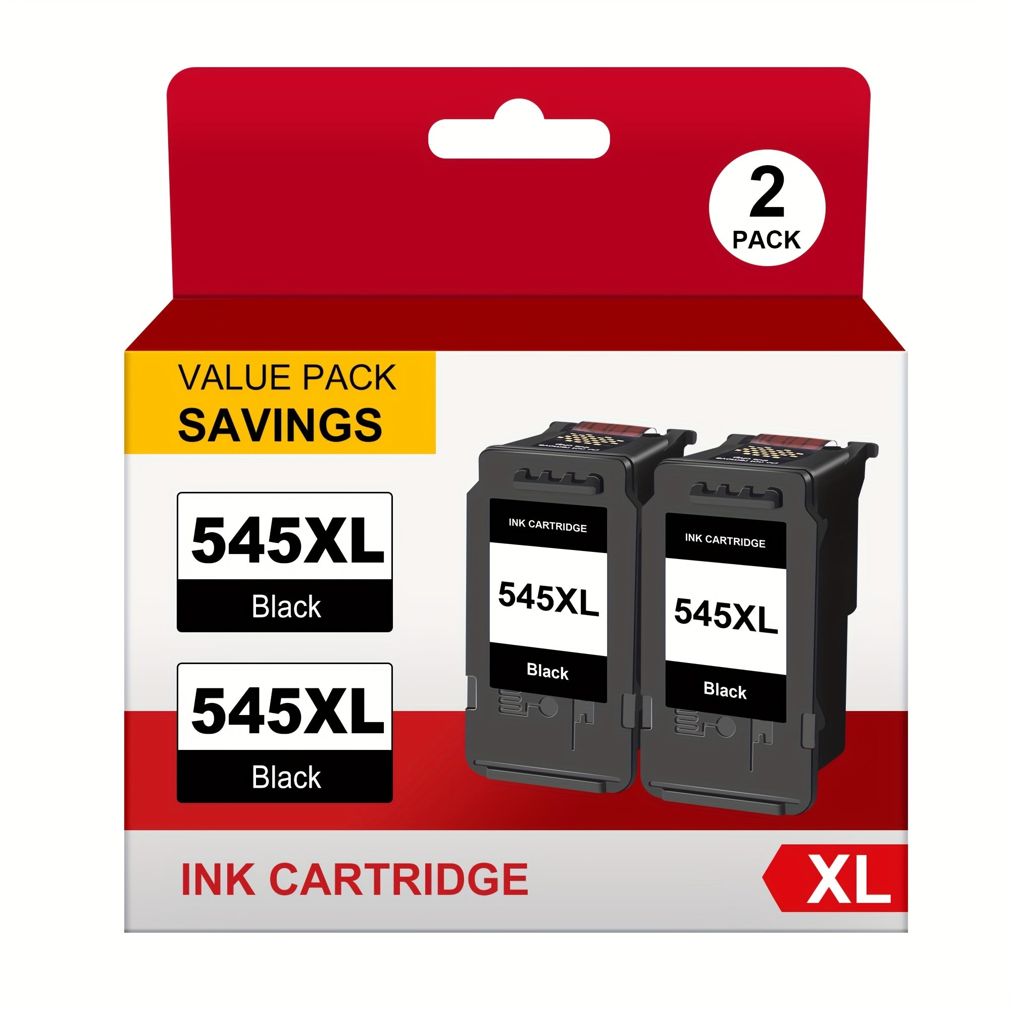 Cartucho de tinta | Cartuchos de tinta 545XL Remanufacturados para Canon PG-545 para Canon IP2800 MG3053 MX490 IP2820 MG2440 MX495 TR4500 MG2450