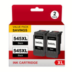 Cartucho de tinta | Cartuchos de tinta 545XL Remanufacturados para Canon PG-545 para Canon IP2800 MG3053 MX490 IP2820 MG2440 MX495 TR4500 MG2450