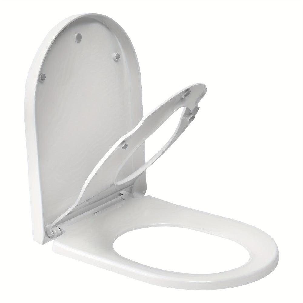 Tapa de inodoro de cierre suave 1pc | Baño, recambio e instalación rápida