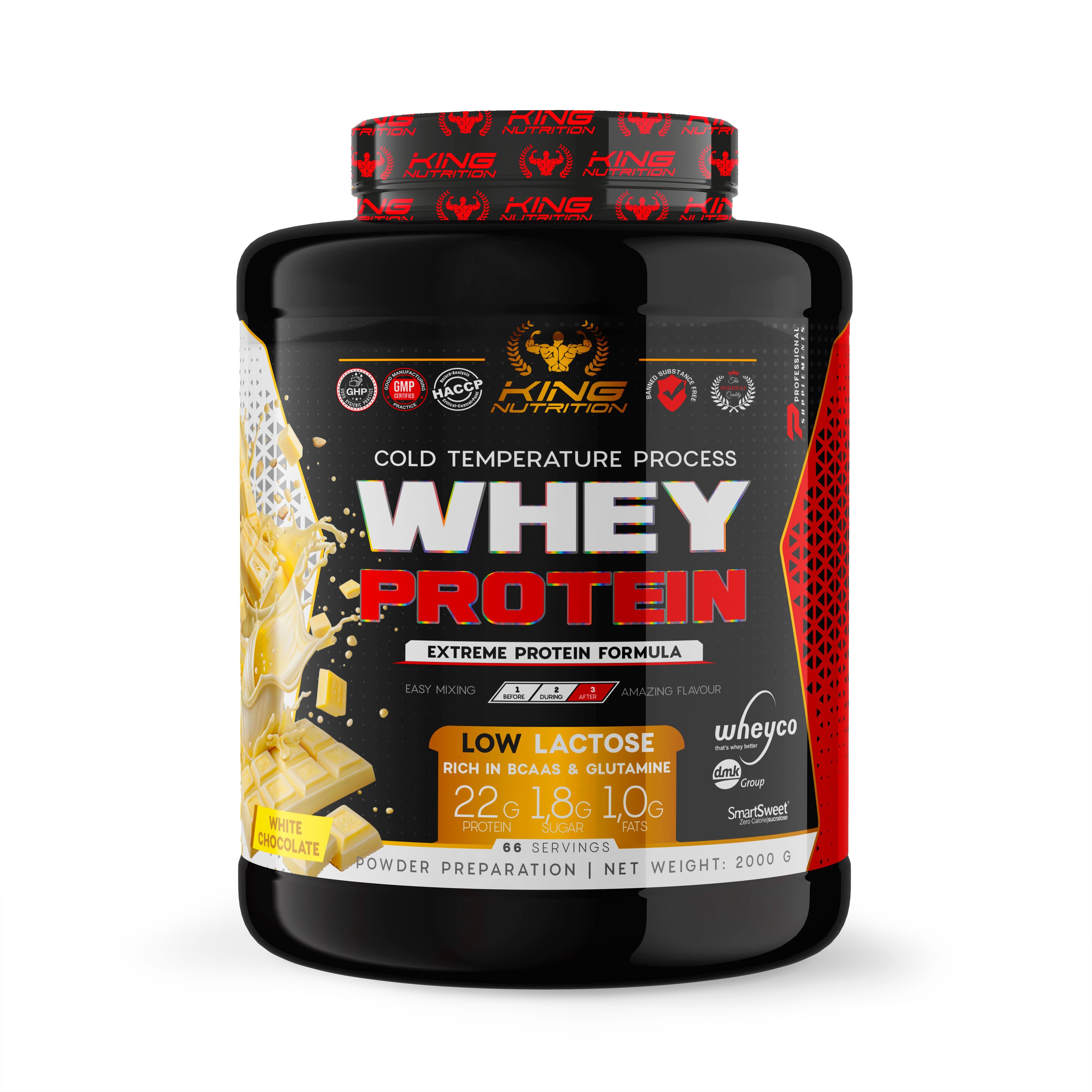 King Nutrition Whey 2kg Proteína de suero