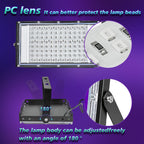 Unidad de exposición UV LED para serigrafía, paquete de 3/2/1, luz de exposición UV de 50/96/144 LED para kit de serigrafía, kit de emulsión fotográfica, longitud de onda 385-400 nm, enchufe USB, con interruptor y cable de alimentación de 1,5 m