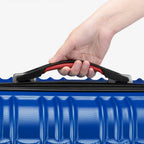Conjunto PROVITERA de 4 Maletas Rígidas de ABS, Maleta Rígida S-M-L-XL con Asa Telescópica de Gel y 4 Ruedas de Rodadura Fácil, Trolley Ligero y Resistente al Viaje, Equipaje de Mano con Cerradura de Código, Mangos de Gel Ergonómicos, Ruedas Giratorias de