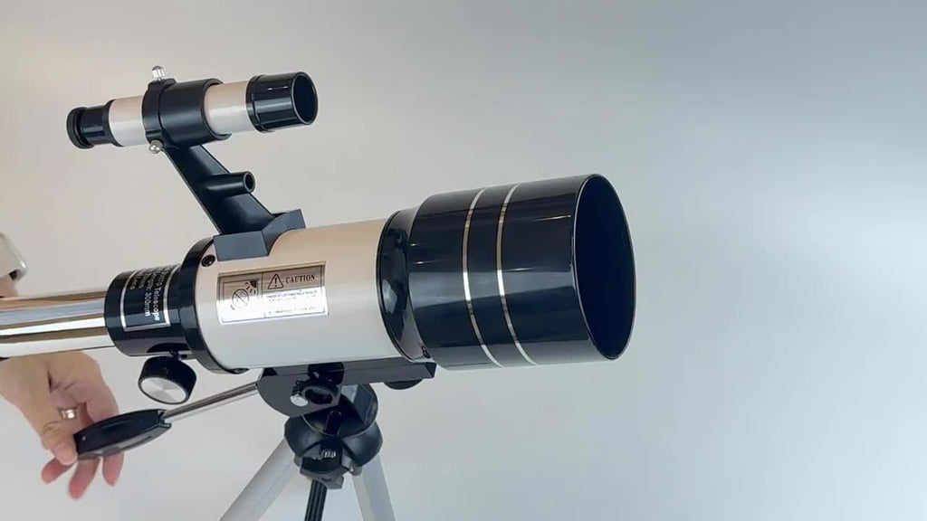 Telescopio astronómico para principiantes para principiantes | Observación lunar educación y camping