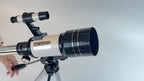 Telescopio astronómico para principiantes para principiantes | Observación lunar educación y camping