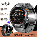 SIEMORL Smartwatch para hombre con más de 50 horas de tiempo de espera ultra largo, reloj inteligente HD de 1.7 pulgadas con batería de 1000 mAh/Función de teléfono/Más de 110 modos deportivos/Monitoreo del sueño, Reloj para hombre para iPhone Android Pod