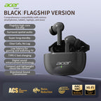 Auriculares Bluetooth | [Producto Oficial Acer] Auriculares Intrauditivos Inalámbricos TWS | Estéreo con Graves Profundos | Baja Latencia para