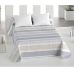 Colcha Reversible de Verano Bouti, Edredón de Microfibra Estampado, Ligera y Transpirable para Todas las Estaciones, Manta Fina para Primavera y Verano (Sin Fundas de Almohada)