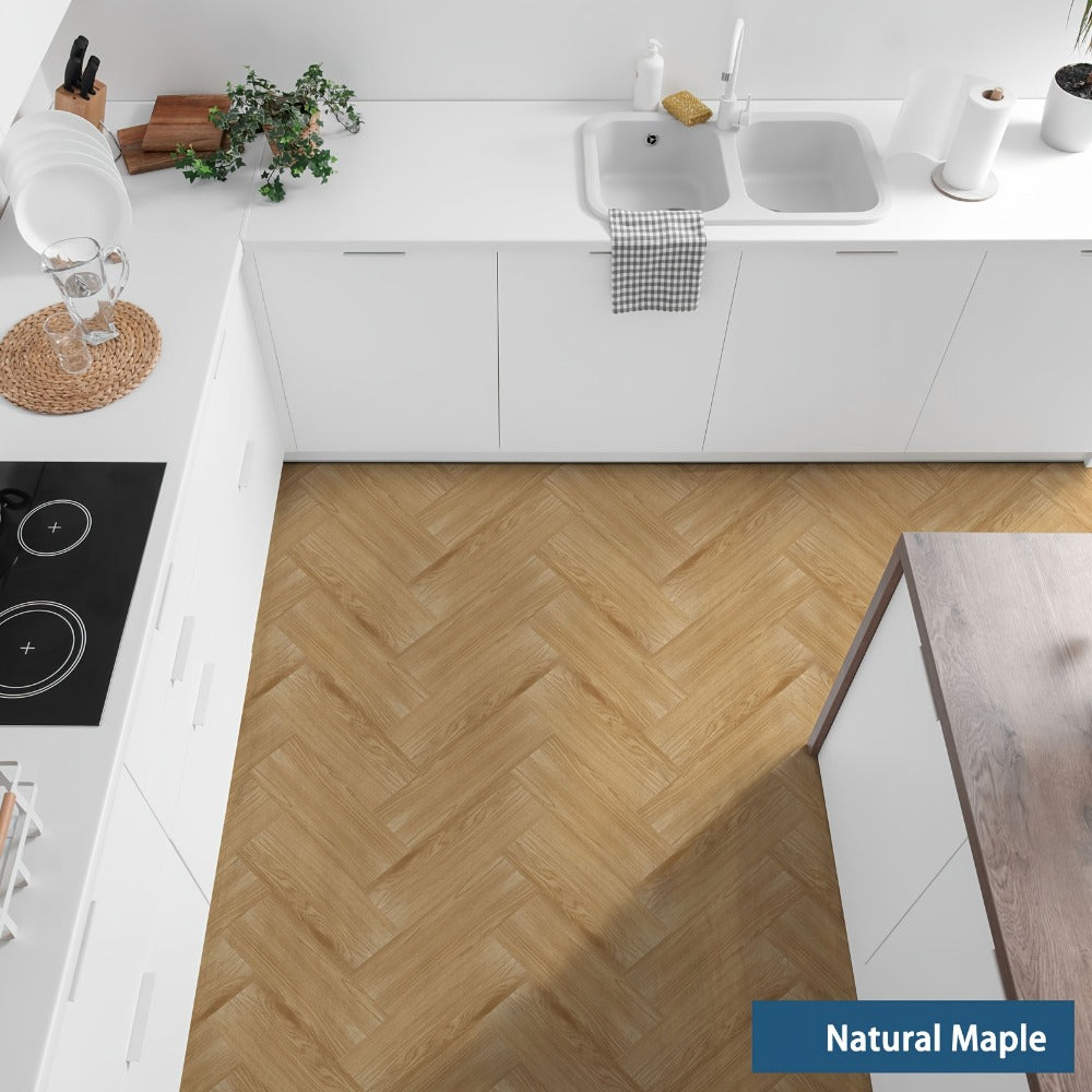 Baldosas autoadhesivas o entrelazadas 50 piezas | Cocina, patio y renovación del suelo