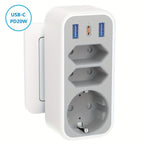 Tablet 5 V, 2 unidades enchufe USB, adaptador enchufe, Ahorra espacio