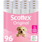 Scottex Papel Higiénico, Rollos De Dos Capas Que Proporcionan El Equilibrio Correcto De Suavidad Y Resistencia