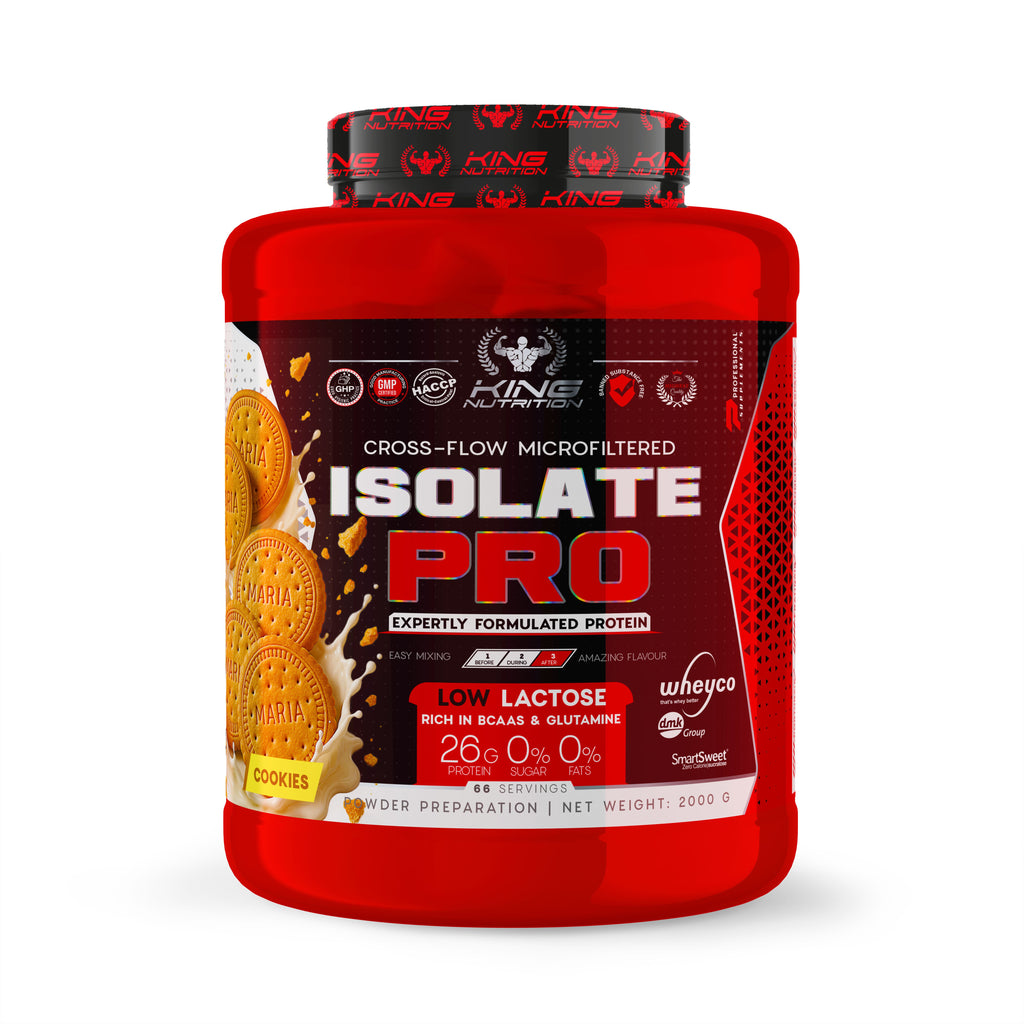 King Nutrition Pro Isolate 2kg proteina isolada baja en grasa