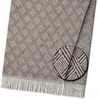 Fular multiusos con tejido Jacquard, resistente y fácil de limpiar, disponible en varios colores y tamaños, ideal para sofá, cama o picnic.